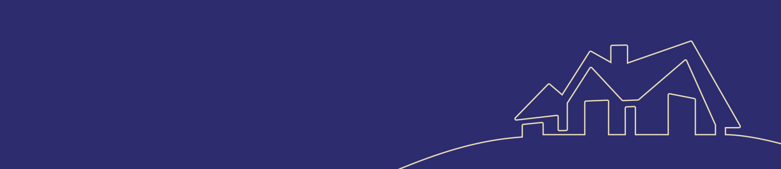 Line drawing of house