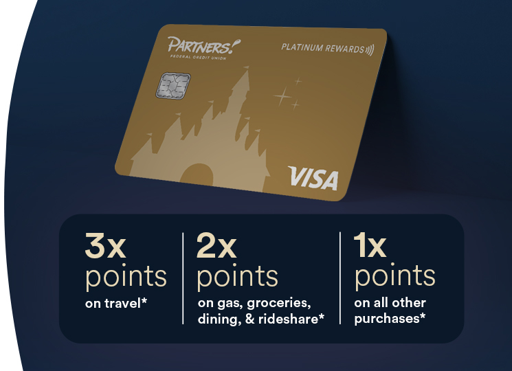 visa platinum reward card with points