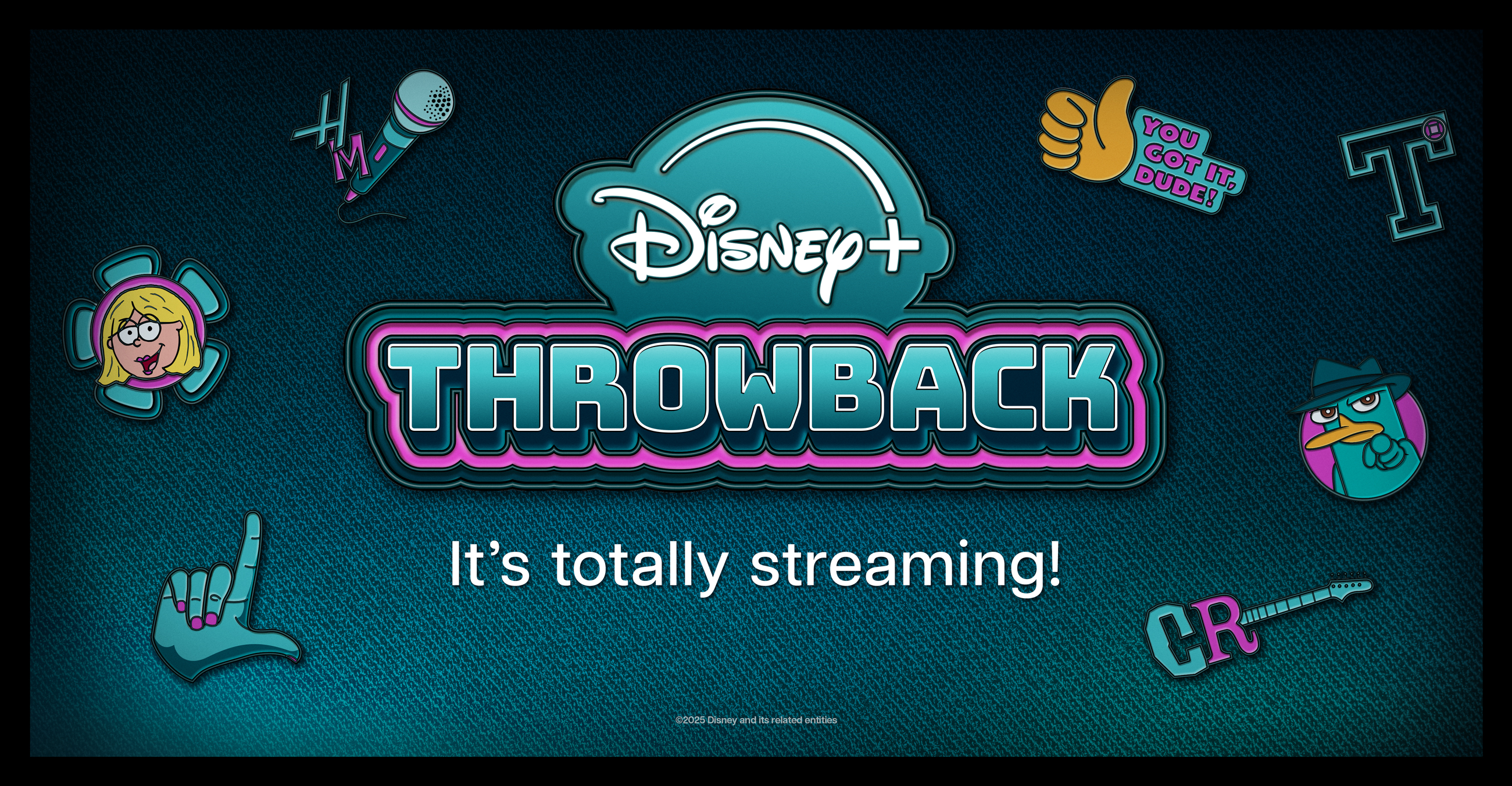 Disney+ Throwback Logo