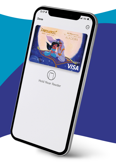 Aladdin Visa debit card